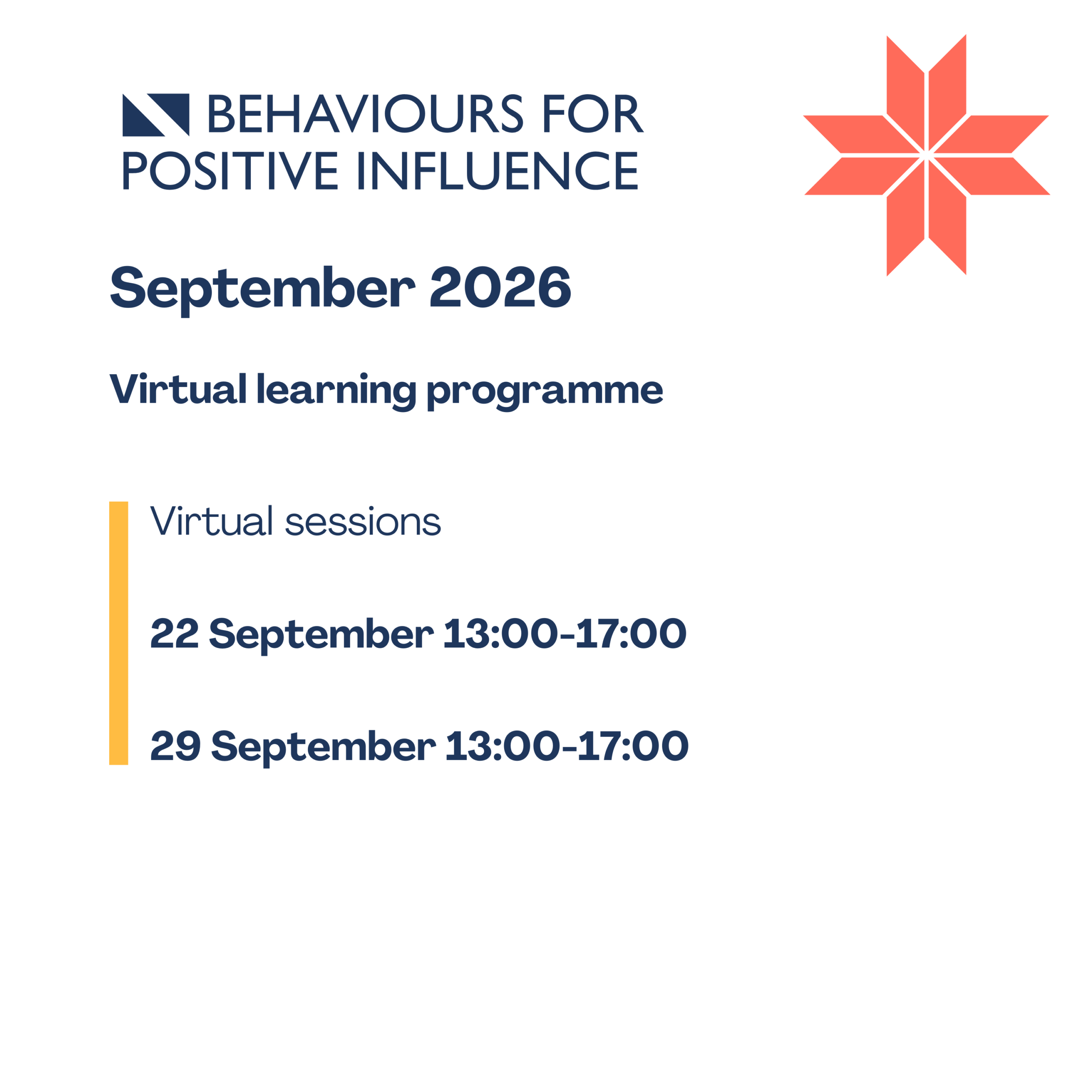 Chartwell Learning_Behaviours for Positive Influence_September 2026