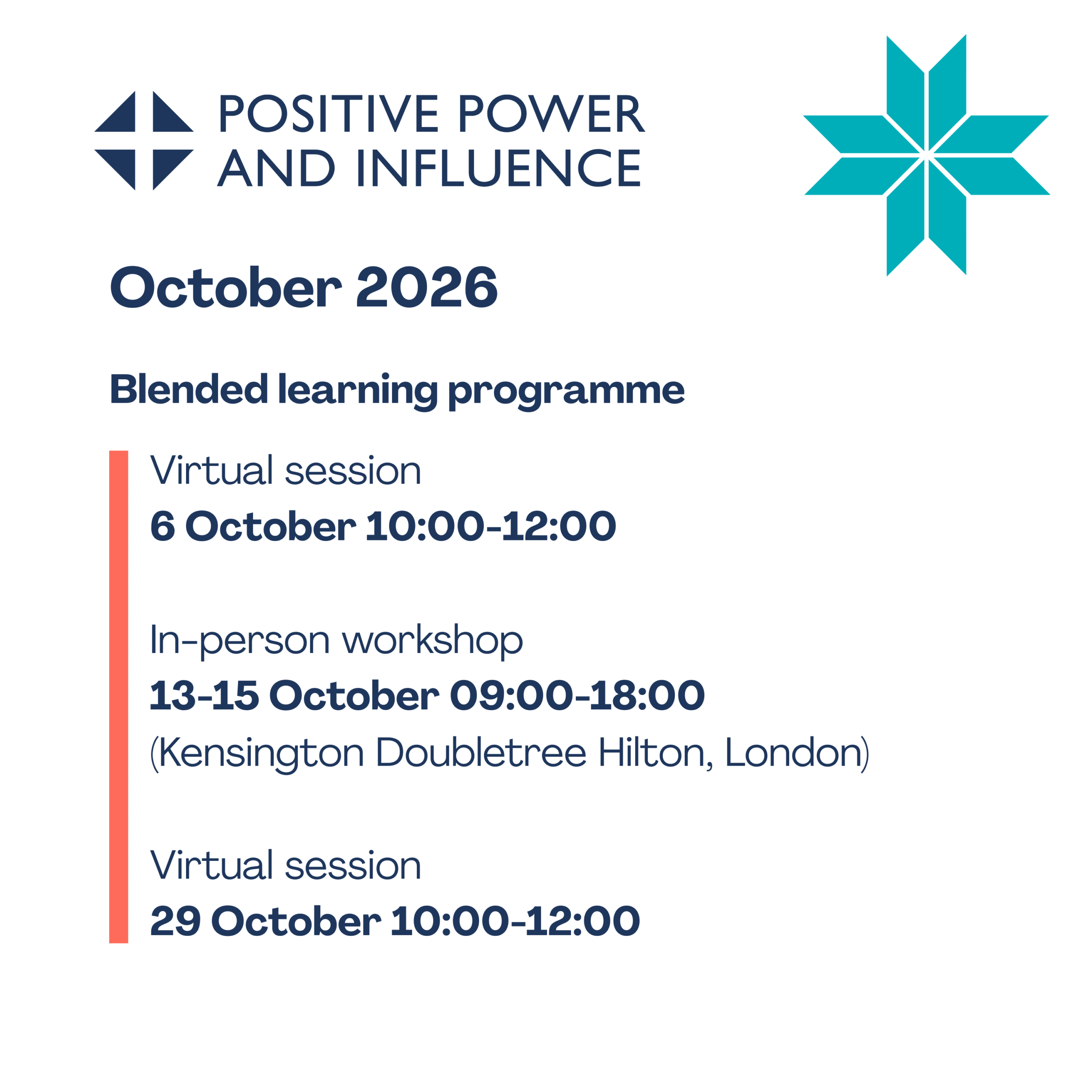 Chartwell Learning_Positive Power and Influence_October 2026